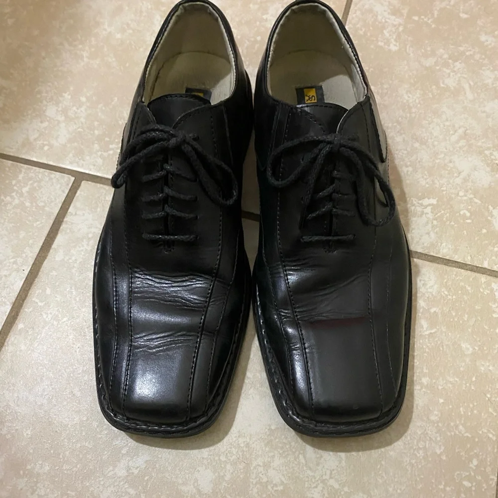 Stacy Adams dress‎ shoes men’s 8.5 black business office casual church career